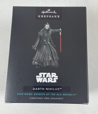 SDCC 2025 HALLMARK STAR WARS  KNIGHTS REPUBLIC - DARTH NIHILUS ORNAMENT LE 4000