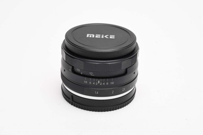 Meike 35mm f1.4 Lens for Sony E Mount, APS-C, Manual Focus, w/Caps, Mint-