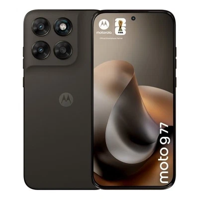 Motorola Smartphone 6,78 MOTO G77 5G Pantone Black Olive 256 Go 8 Go Ram - Photo 1/3