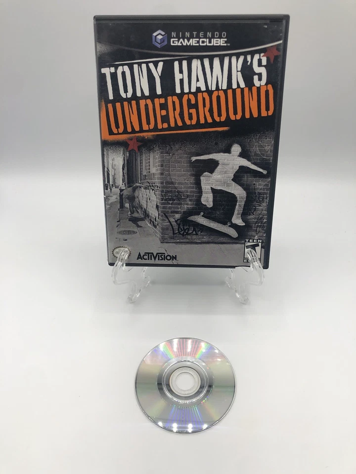 Tony Hawk's Underground (Nintendo GameCube, 2003) CIB Complete w/Manual Tested - Image 4 of 4