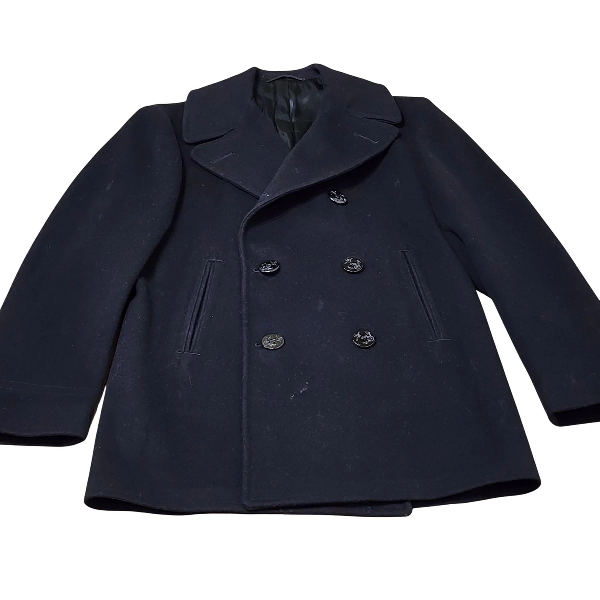 navy issue pea coat products for sale | eBay