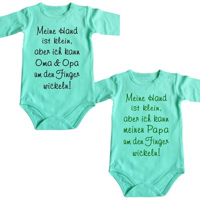 Baby-Body Babybody Bodie - Ich kann meinen Opa Oma Mama um den Finger wickeln
