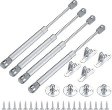 4 Pcs Gas Springs,100N/22.5Lb Gas Struts Lift Supports,Gas Shocks, Soft Close
