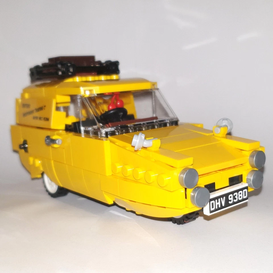 ONLY FOOLS & HORSES RELIANT REGAL SUPERVAN III - SPEED CHAMPIONS STYLE MOC - Image 2 of 4