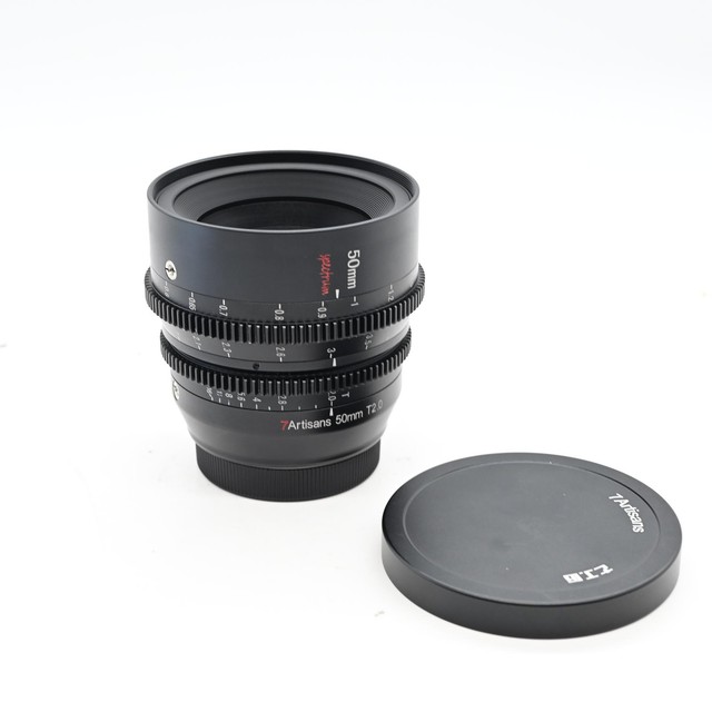 7artisans Photoelectric 50mm T2.0 Spectrum Prime Cine Lens L Mount #086