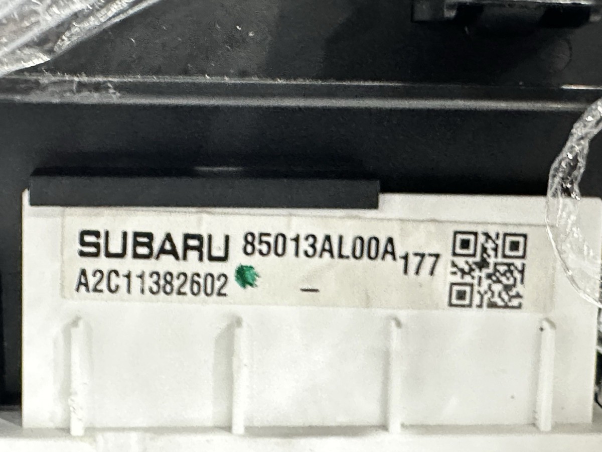 2018 Subaru Outback Legacy Head Speedometer Gauge Cluster