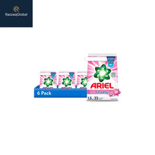 (6 Pack) Ariel Powder Detergent Downy Fresh 52oz 33 Loads 0.13 per gallon