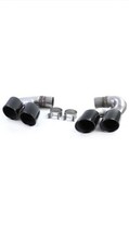 For BMW X5 G05 / X6 G05 / X7 G07 Dual Pipe Exhaust Tips Performance Black 40i