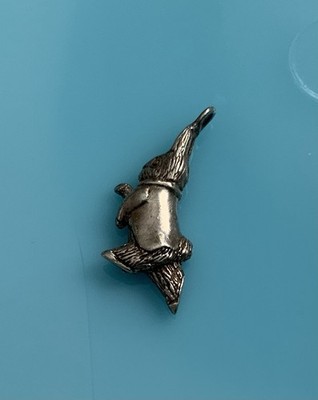 Beatrix Potter Sterling Silver 925 Charm Peter Rabbit by Hand & Hammer 3.4g