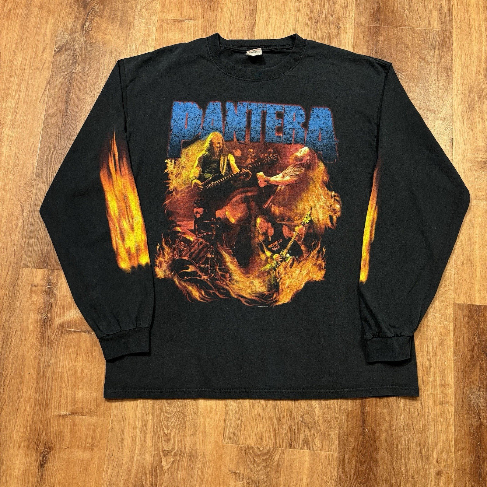 Pantera — Flames long sleeve vintage concert t-shirt