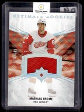 2020-21 Upper Deck Ultimate Ultimate Rookies Jersey Mathias Brome Rookie 576/649