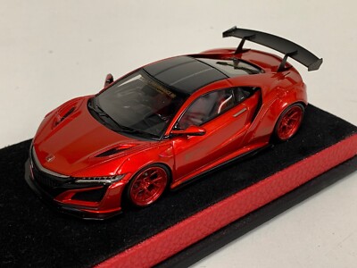 1/43 Eidolon Make Up Acura Honda NSX Liberty walk in Red Forgiato
