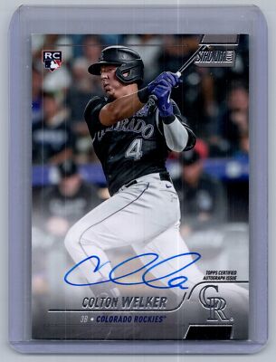 2022 Stadium Club #SCBA-CW Colton Welker RC Auto Rookie Autographs