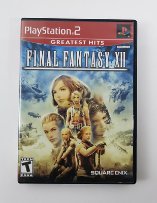 Final Fantasy XII 12 GH PS2 PlayStation 2 CIB Registration Card