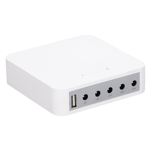 UPS Battery Backup 5V 9V 12V 15V Uninterruptible Power Supply Mini UPS DC 7R - Picture 5 of 12