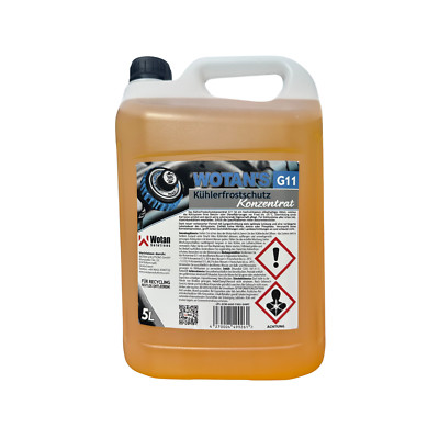 Kühlerfrostschutz G11 Kühlmittel KONZENTRAT 5l gelb