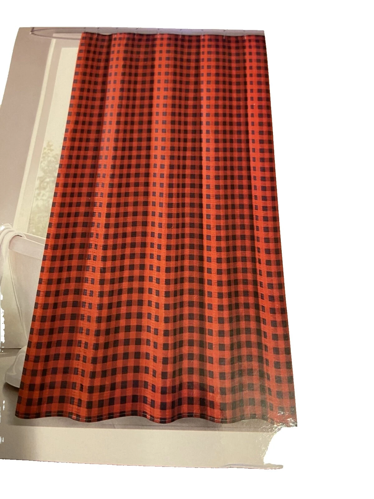 Cortinas de Ducha De Tela Negra de vacaciones