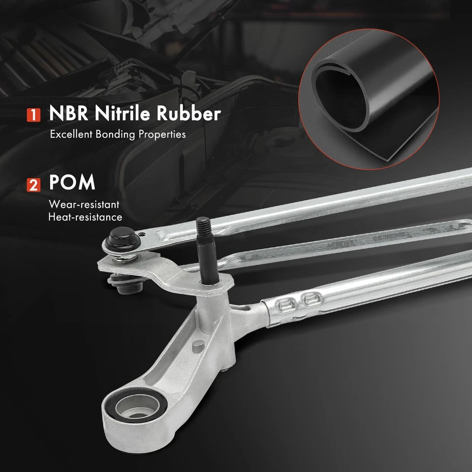 Conjunto de acoplamiento y motor limpiaparabrisas delantero para Mercedes-Benz Metris 16-23 Foto 4 de 4