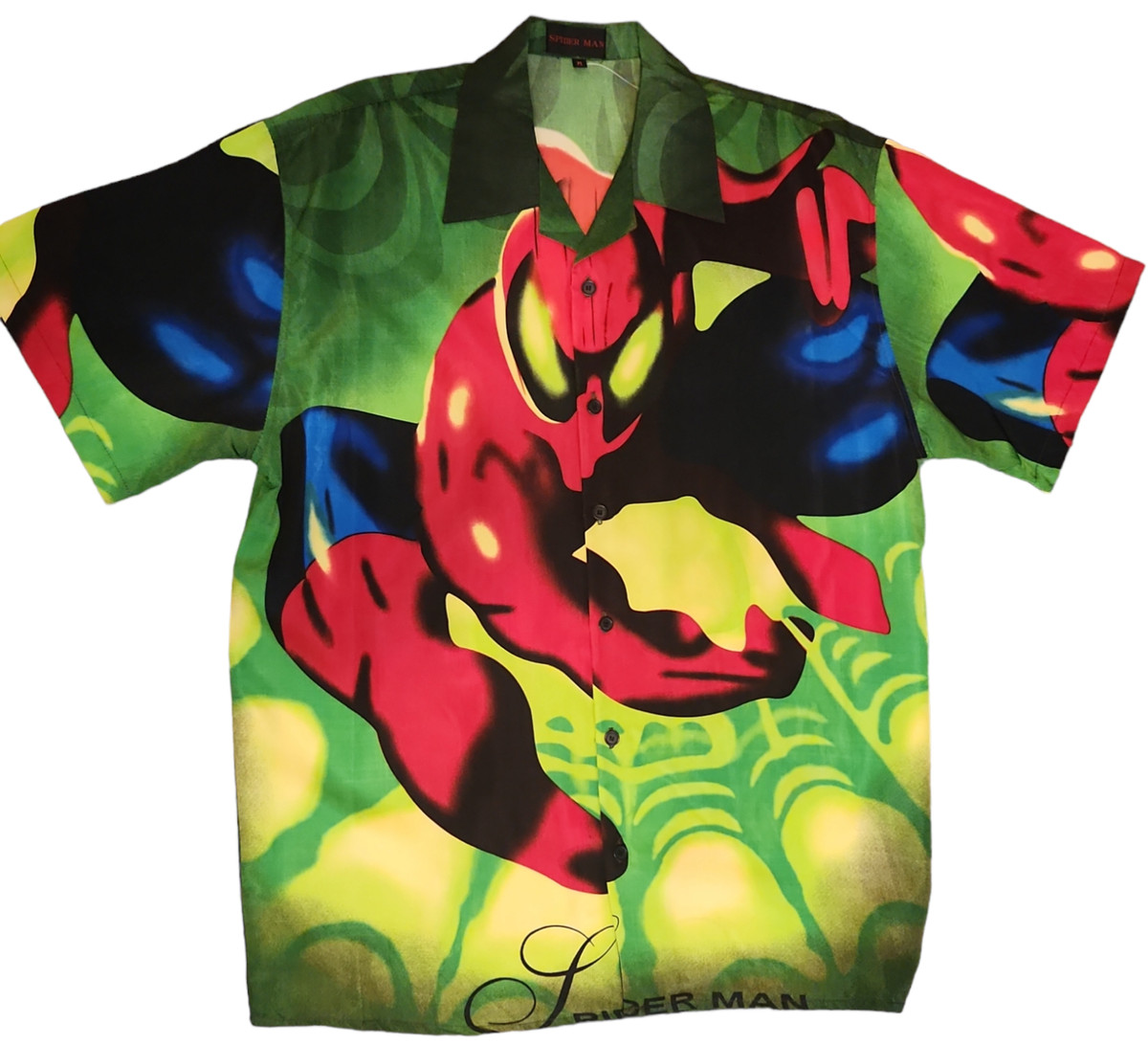 marvel men's button down shirts