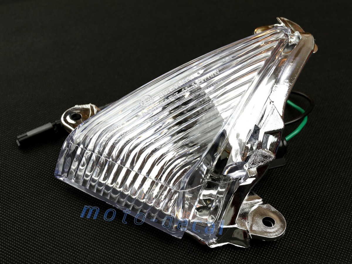 Front Turn Signals Light Lens For 2007-2016 2013 Ninja ZX6R ZX636