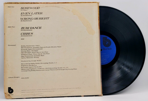 BOBBY HUTCHERSON - CIRRUS - JAZZ LP RECORD BLUE NOTE - Picture 2 of 2