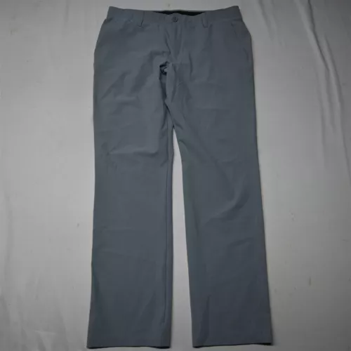 Under Armour 38x34 Gray UA Drive 1364407 Straight Golf Mens Dress Pants