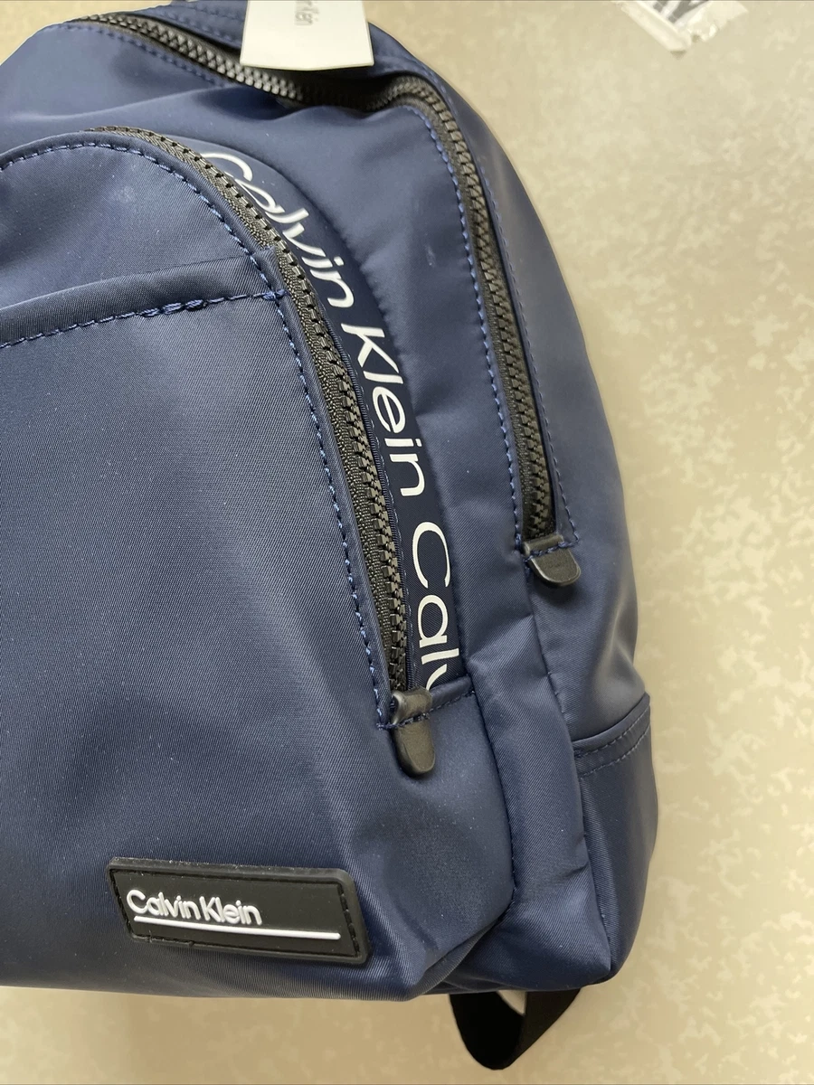 Calvin Klein Navy Blue Backpack 168 On Sale For Limited Time