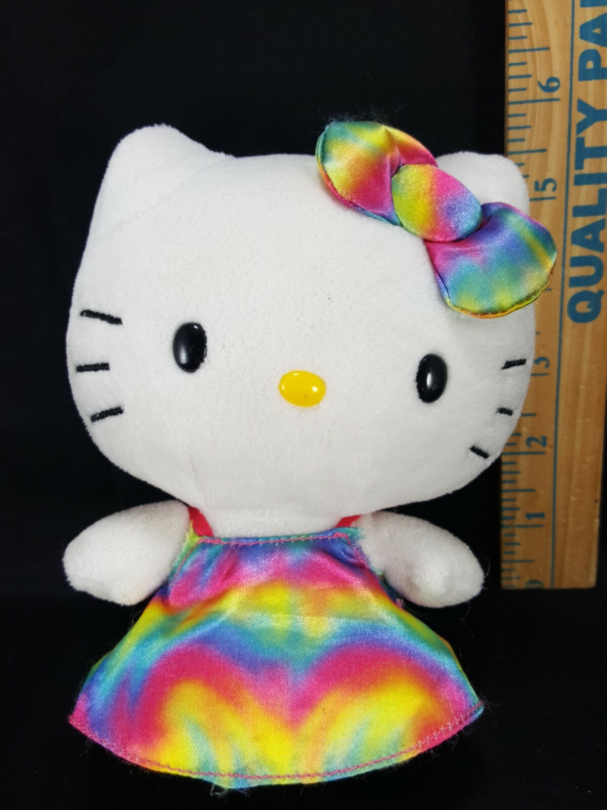 6 Yd Hello Kitty and Teddy Rainbow Walk Fabric Cotton - Great Bedroom Decor  - Supplies