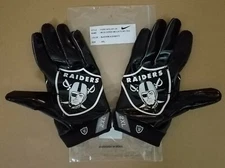 #89 Amari Cooper of Oakland Raiders NFL Locker Room Game-Issued Gloves (2XL)
