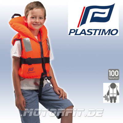 PLASTIMO Kinderrettungsweste TYPHON ORANGE 20-30kg 100N 5-8 Jahre
