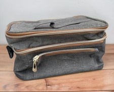 Medela NEW Gray Zip Breast Milk Transport Storage Cooling Bag Tote Strap Missing