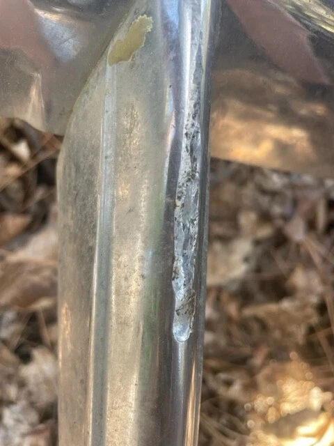 Chevrolet Caprice Impala 1968 etc. Barra de parachoques delantera - Excelente usada Foto 2 de 2