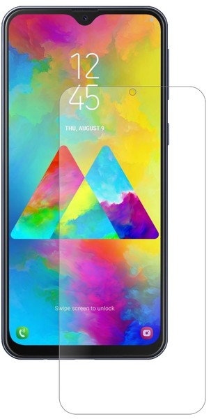 Schutzfolie FüR Samsung Galaxy M20 Anti-Shock Matt 9H Display Folie Dipos Glass-image