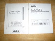 Vintage Yamaha Synth DX-11 Owner's Guide