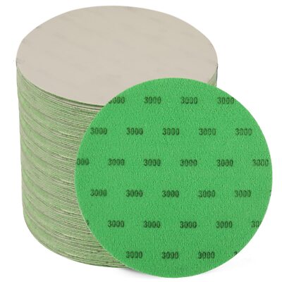 6 Inch 3000 Grit Sanding Disc GOH DODD 25 Pieces Wet Dry Sandpaper Hook and L...