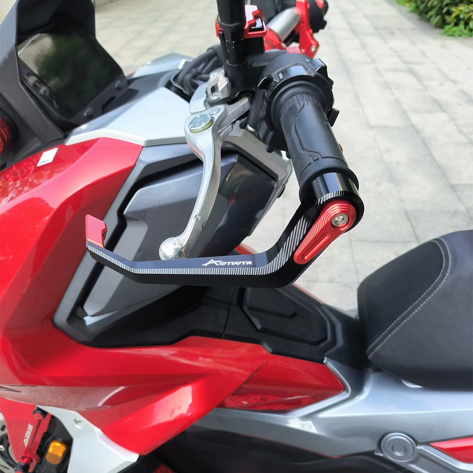 Motorcycle Brake Clutch Levers Guard Protector For triumph daytona 675 Red - Image 2 of 4