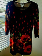Papillion Knit Mini Dress SZ M  