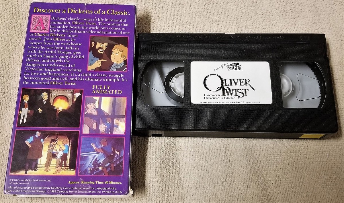 その他 Oliver Twist (1985) [VHS] Disney Presents Oliver Twist (VHS, Clamshell Case) New