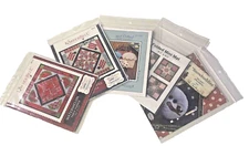 Quilt Craft Patterns Lot of 5 Oven Mitts Table Topper Mini Mat Pin Pals NEW READ
