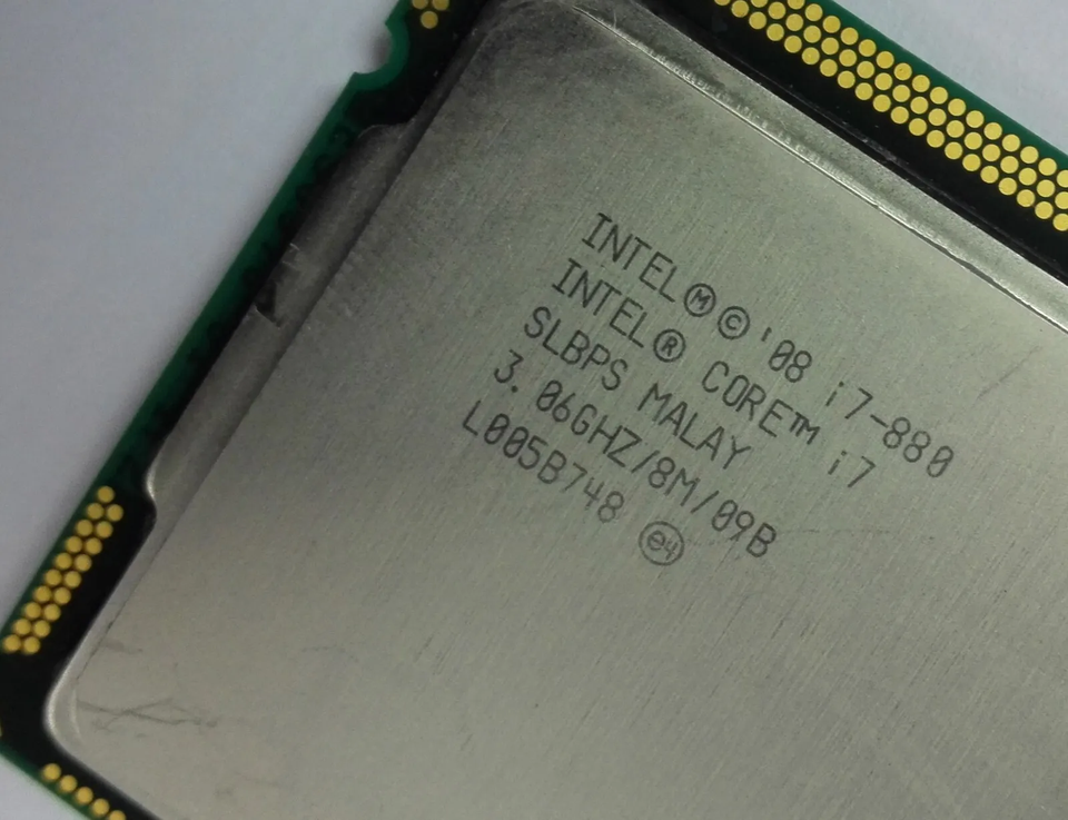 Intel Core i7-880 Desktop Processor Socket LGA1156 Quad-core 45nm Work ...