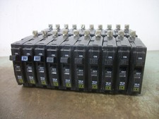 SQUARE D LOT OF 20 QOB CIRCUIT BREAKERS QOB120 20AMP 240VOLT 1POLE 10kA