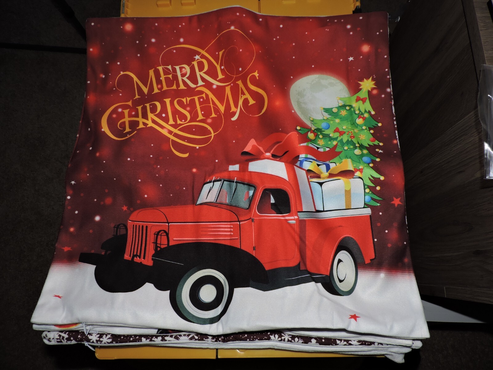 6 Pcs Christmas Pillow Covers Cushion Covers 18x18 inch