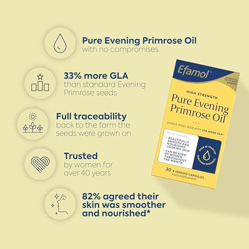 Evening Primrose Oil 1000mg 30 caps - Picture 2 of 8