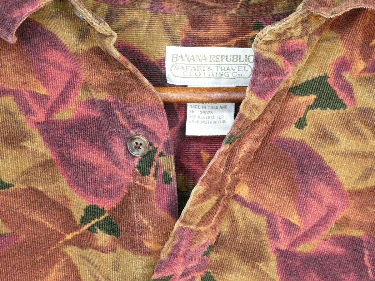 BANANA REPUBLIC Safari & Travel Clothing Co. Medium Long Sleeve