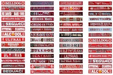 SUBBUTEO - 56 ADESIVI BARI TIFOSERIE / SUPPORTERS per GRADINATA TRIBUNA e CURVA