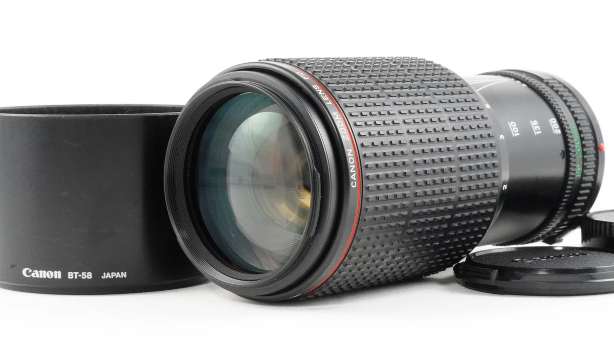 CANON FTbボディー+NEW FD 80-200mmF4 L#230523 Canon FD f/4 Camera Lenses 80-200mm Focal for sale | eBay
