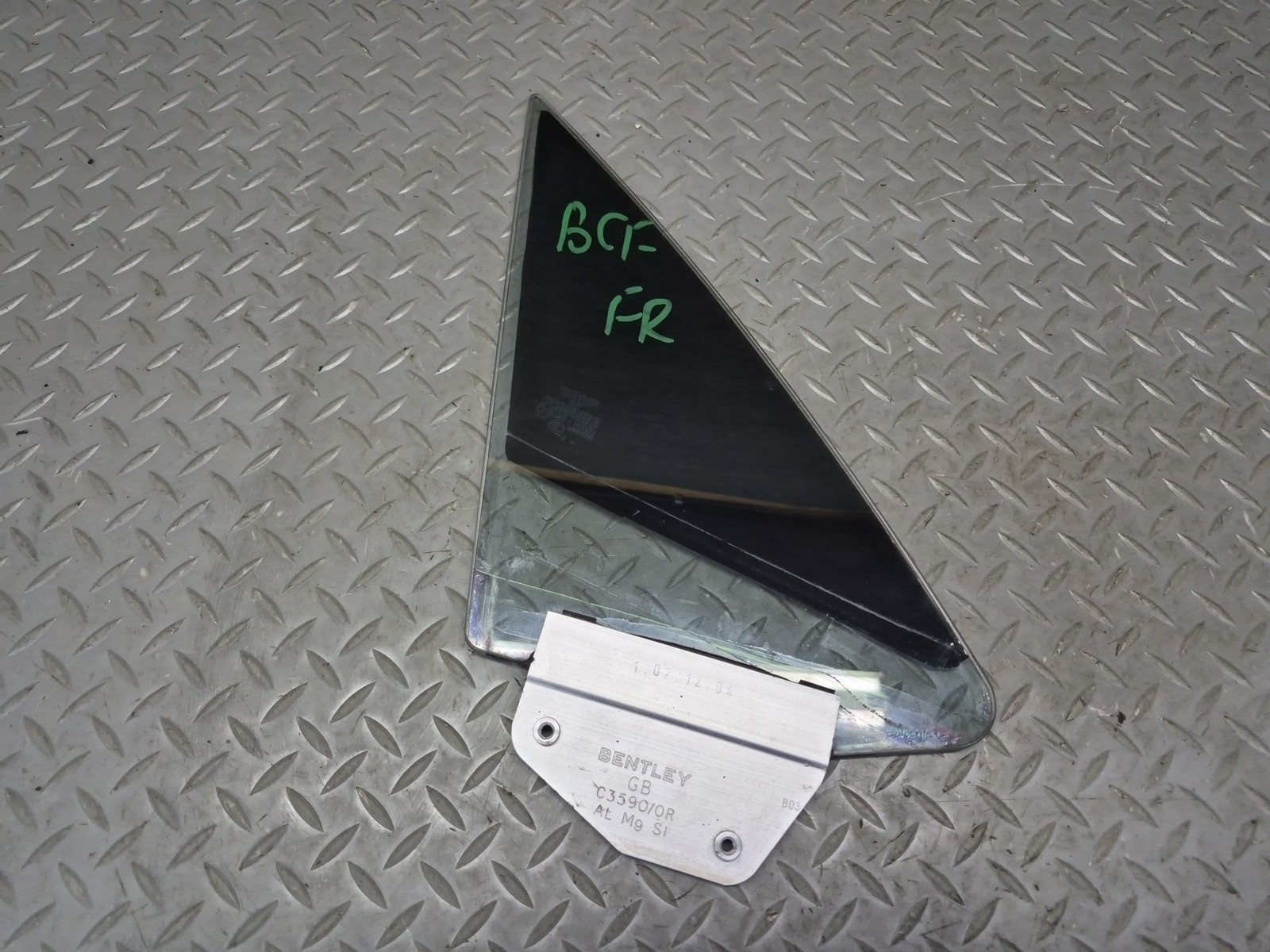 Bentley Continental GT 2003-2010 Right Door glass