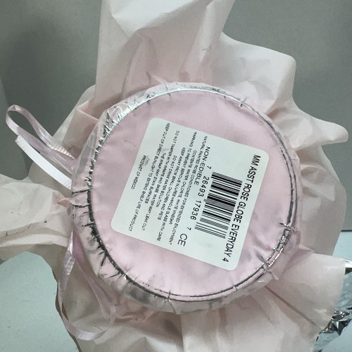 Forever ROSE/PINK In Glass Ball Water Dome Globe Large Real Rose 6x6 in. - Picture 7 of 9