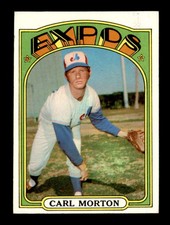 1972 Topps #134 Carl Morton   EXMT/EXMT+ X3700662