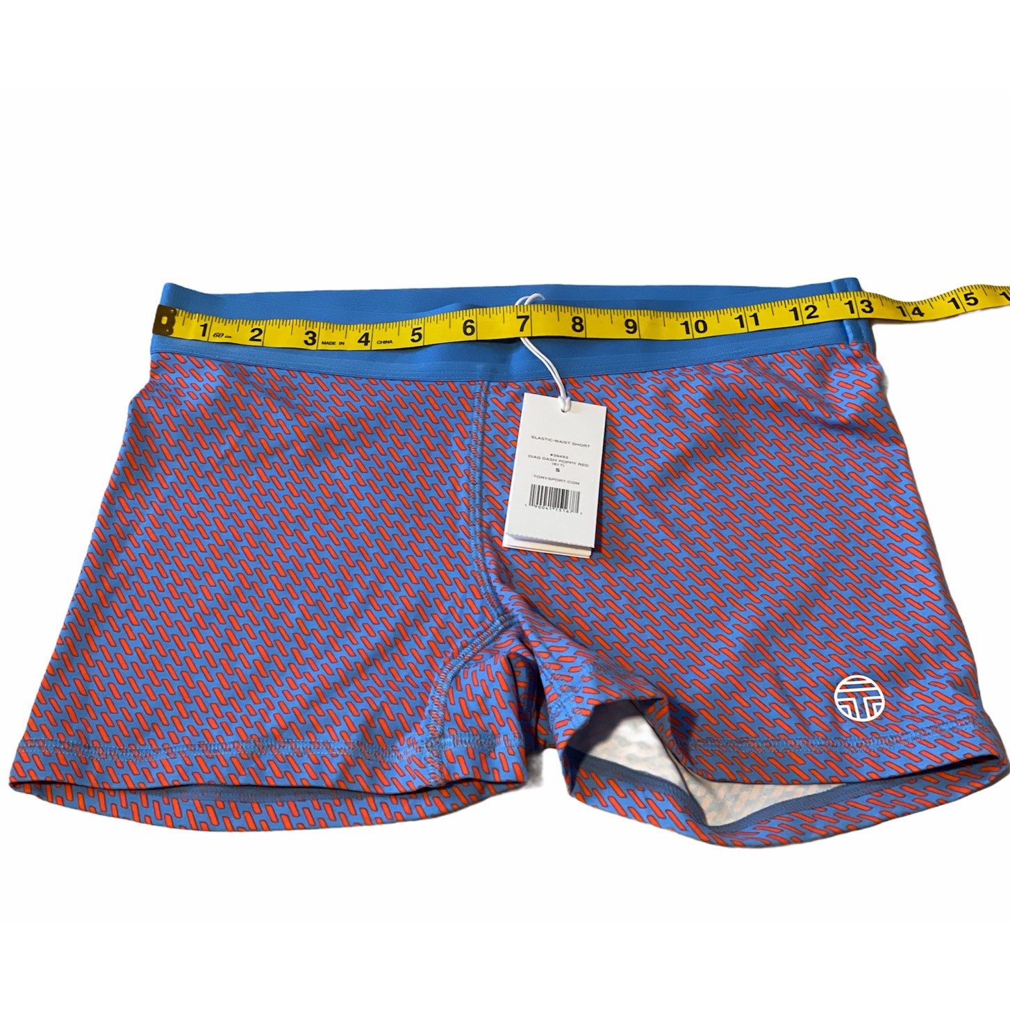 Tory Burch Tory Sport Elastic Waist Short SIZE SMALL New with tags thumbnail 4